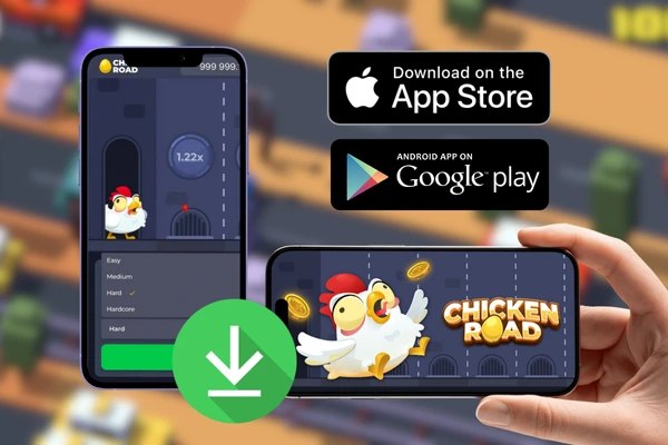 Chicken Road app on mobile